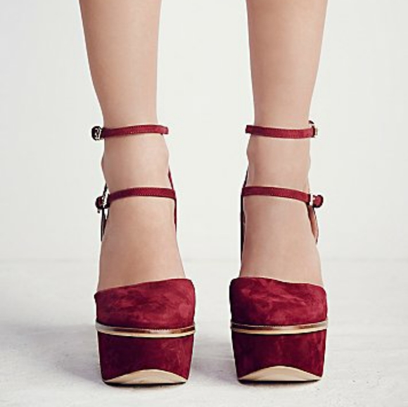NEW Free People Twin Sundown Platform Shoes - Picture 11 of 13